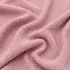 Zware Crepe Stof (Stretch) Vintage Roze