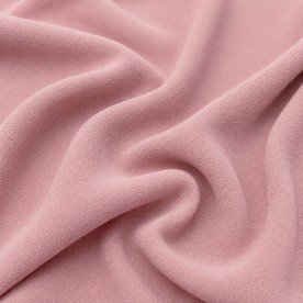 Zware Crepe Stof (Stretch) Vintage Roze