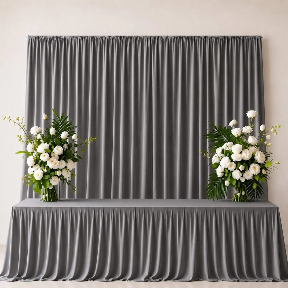Fire Retardant Burlington Fabric 280cm Wide (Certificate B1) Dark Grey