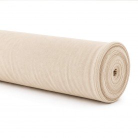 Tissu Burlington Grande Largeur 280cm (Résistant Au Feu B1) Beige Naturel