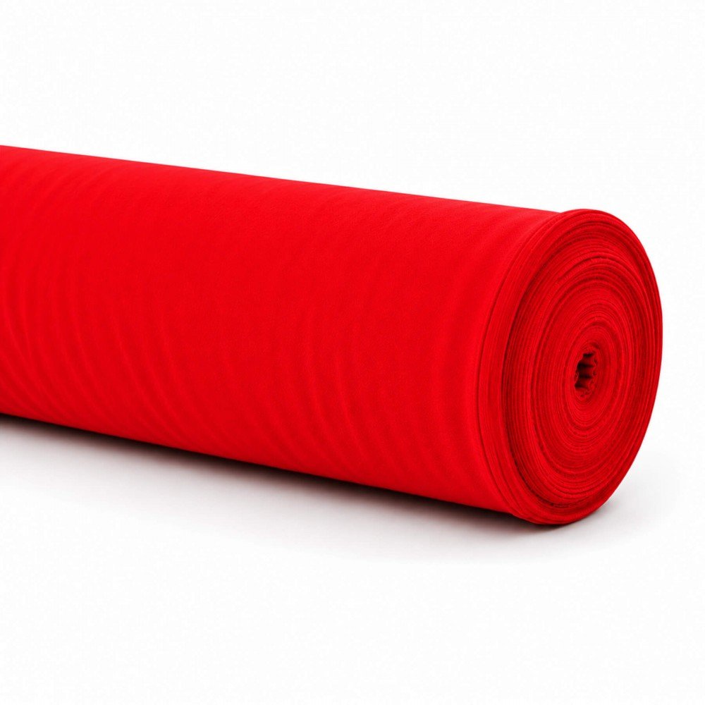 Fire Retardant Burlington Fabric 280cm Wide (Certificate B1) Red Fire Retardant Burlington Fabric 280cm Wide (Certificate B1) Red
