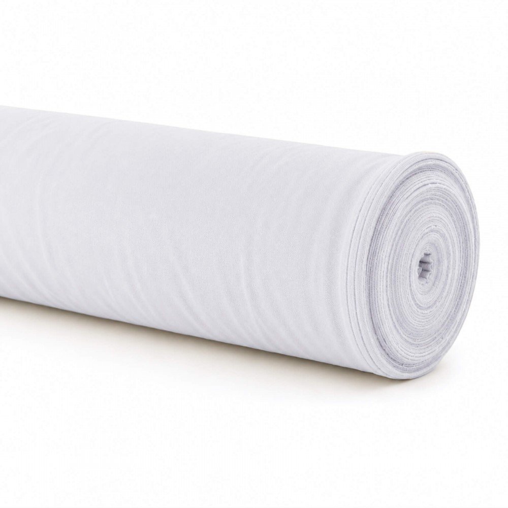Fire Retardant Burlington Fabric 280cm Wide (Certificate B1) White Fire Retardant Burlington Fabric 280cm Wide (Certificate B1) White
