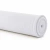 Schwer Entflammbar Burlington Dekostoff 280cm Breit (Zertifikat B1) Weiß