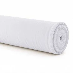 Tissu Burlington Grande Largeur 280cm (Résistant Au Feu B1) Blanc