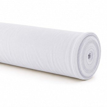 Brandvertragend Texture Dekostof 280cm Breed (Certificaat B1) Wit Brandvertragend Texture Dekostof 280cm Breed (Certificaat B1) Wit