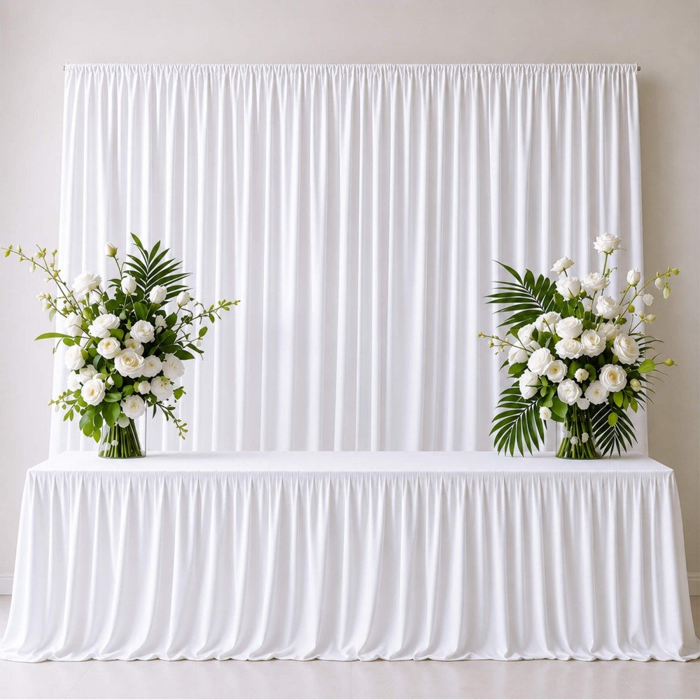 Fire Retardant Burlington Fabric 280cm Wide (Certificate B1) White Fire Retardant Burlington Fabric 280cm Wide (Certificate B1) White