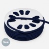 Cordon En Coton Marine 3mm (au Mètre)