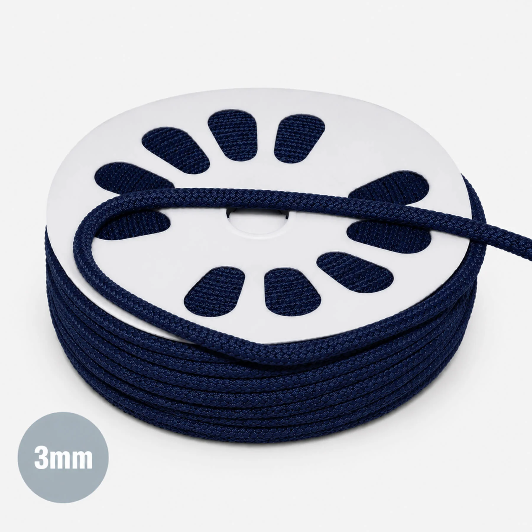 Katoenen Koord Marine 3mm (Per Meter)