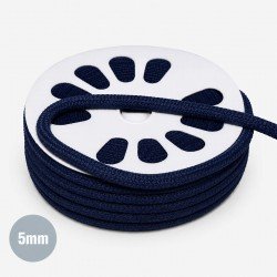 Cordon En Coton Marine 5mm (au Mètre)