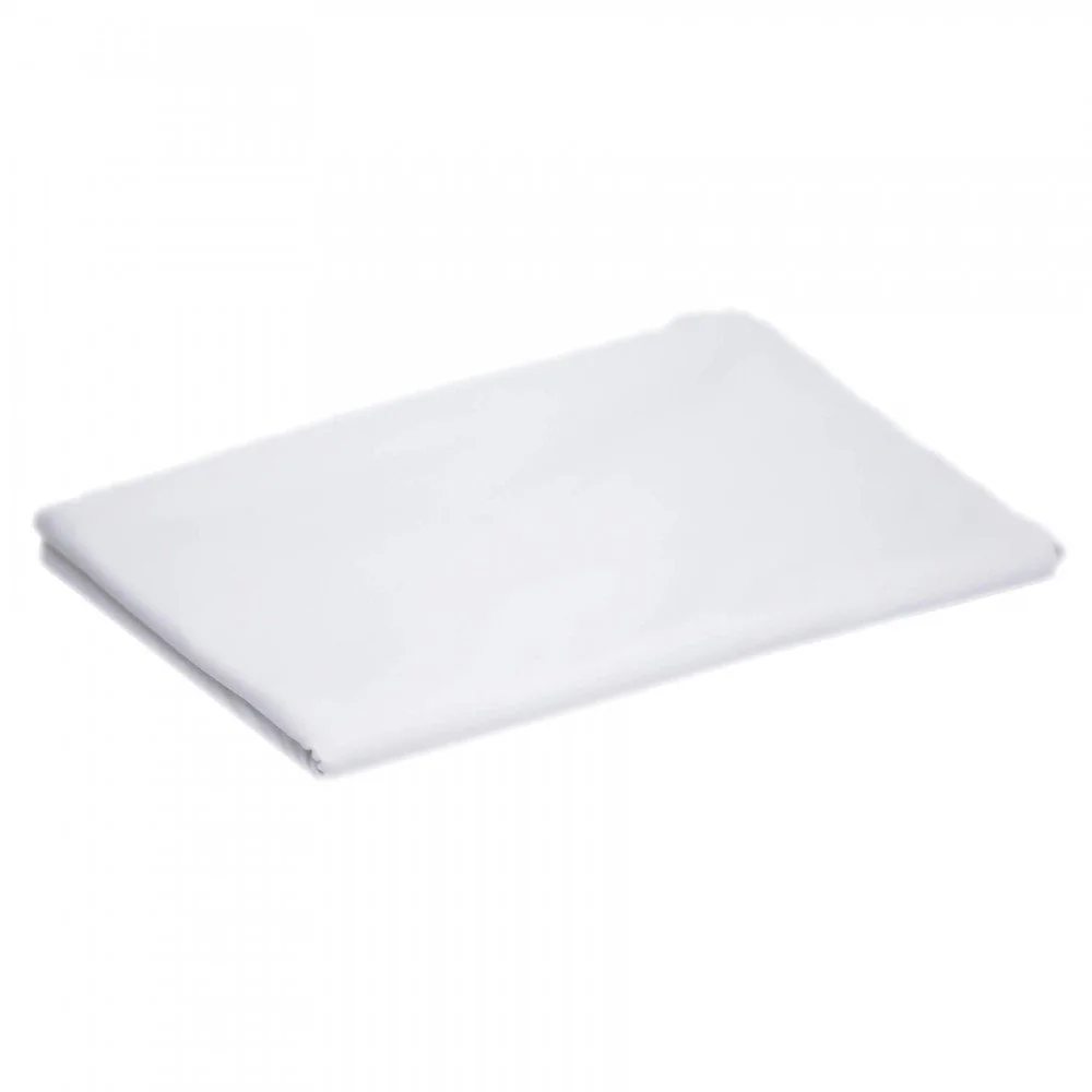 Bomuldsjersey Stof Kupon 2 Meter Hvid 160 cm Bred Bomuldsjersey Stof 2 Meter Stofrester Hvid - (Stof Metervare)