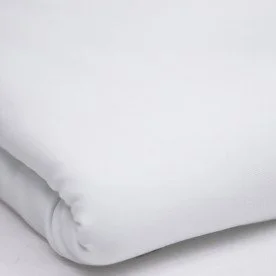 Tissu Jersey De Coton Coupon De 2 Mètres Blanc Tissu Jersey De Coton Coupon De 2 Mètres Blanc