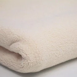Curly Teddy Fabric 2 Meter Coupon Light Beige Curly Teddy Fabric 2 Meter Coupon Light Beige