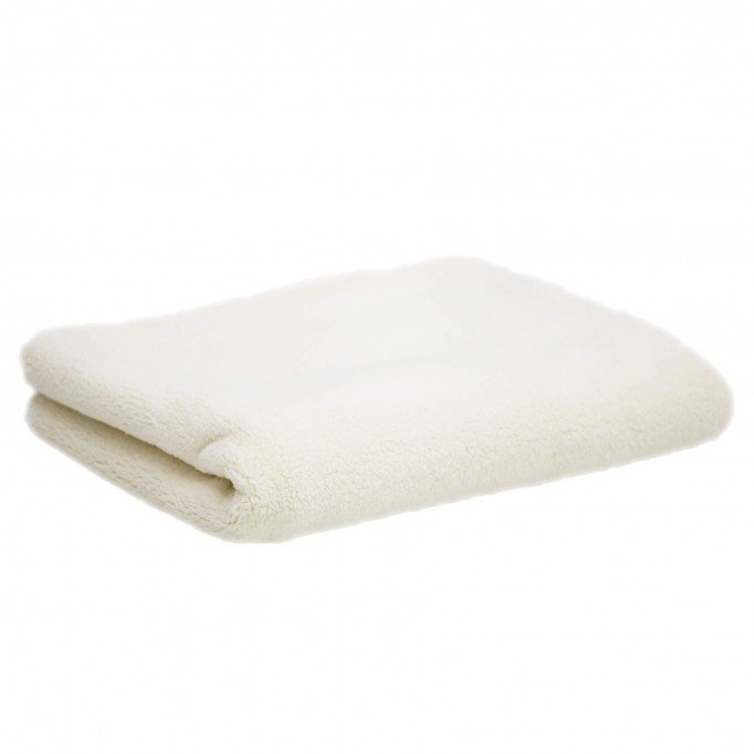 Teddystof 2 Meter Stofrester Naturel 150 cm Polyester Teddystof 2 Meter Stofrester Naturel - (Stof Metervare)