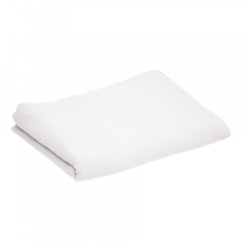 Tissu Double Gaze De Coton Coupon De 2 Mètres Écru Tissu Double Gaze De Coton Coupon De 2 Mètres Écru