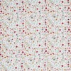 Double Gauze Fabric Digital Print - Flower Collage Ecru