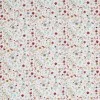 Tissu Double Gaze Impression Numérique - Collage De Fleurs Écru