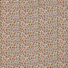 Double Gauze Fabric Digital Print - Retro Flower Double Gauze Fabric Digital Print - Retro Flower