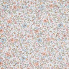 Double Gauze Fabric Digital Print - Summertime Feeling Nude Pink Double Gauze Fabric Digital Print - Summertime Feeling Nude Pink