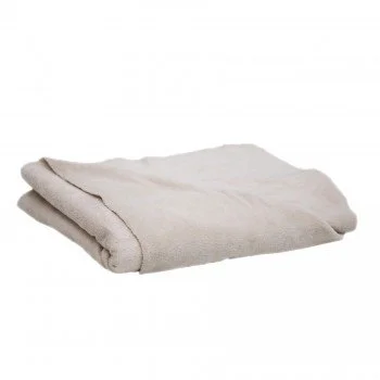 Bamboe Velvet Badstof Coupon 2 Meter Licht Beige Bamboe Velvet Badstof Coupon 2 Meter Licht Beige