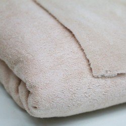 Bambus Wellness Frotteestoff 2 Meter Reststücke Hellbeige