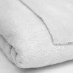 Bamboe Velvet Badstof Coupon 2 Meter Wit - (Stoffen Goedkoop)
