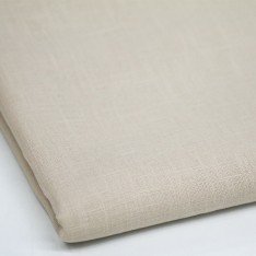 Fine Linen Fabric 2 Meter Coupon (Stone Washed) Sand Beige