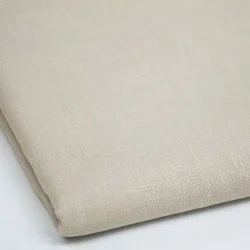 Tessuto Di Lino Fine 2 Metri Resti (Stone Washed) Sabbia Beige