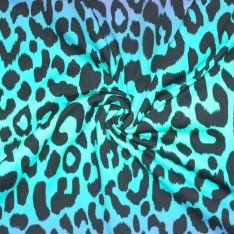 French Terry Loop Fabric Digital - Colorful Leopard French Terry Loop Fabric Digital - Colorful Leopard