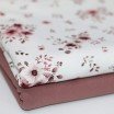 Jersey Coton Impression Numérique - Bouquet De Fleurs Mauve Jersey Coton Impression Numérique - Bouquet De Fleurs Mauve - (Jersey Coton Impression Numérique)
