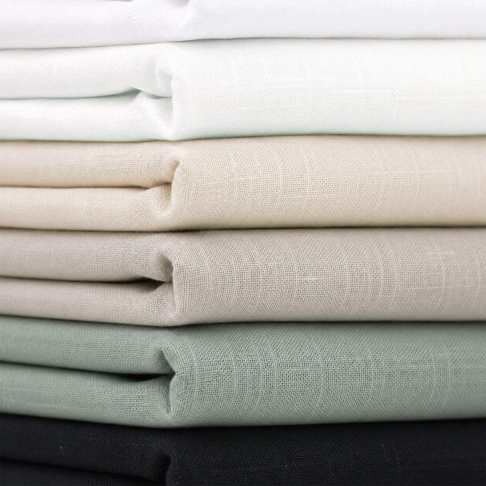 Linen Fabric (280cm Wide) Dusty Green Linen Fabric (280cm Wide) Dusty Green