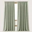 Linnen Stof Enzymwashed Dusty Groen – 280cm Breed Linnen Stof (280cm Breed) Dusty Groen - (Linnen Stof Enzymwashed)