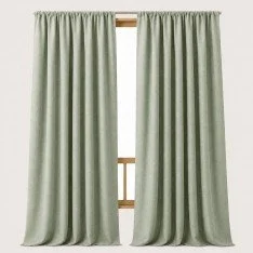 Linen Fabric (280cm Wide) Dusty Green