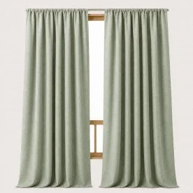 Linen Fabric (280cm Wide) Dusty Green