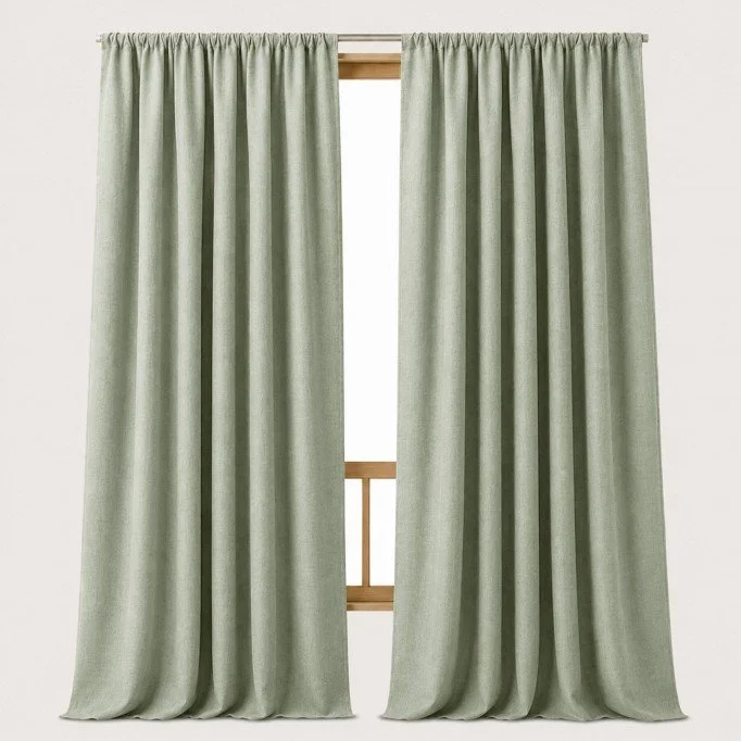 Linnen Stof Enzymwashed Dusty Groen – 280cm Breed Linnen Stof (280cm Breed) Dusty Groen - (Linnen Stof Enzymwashed)