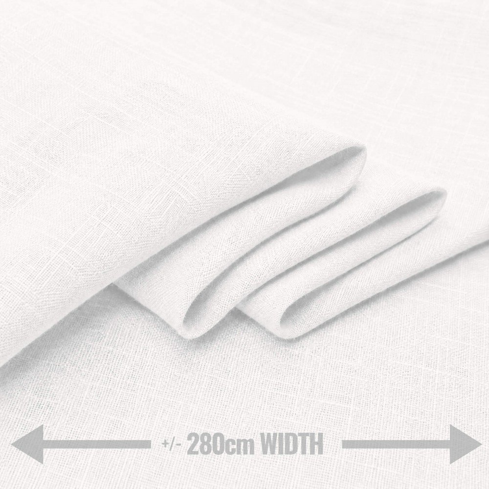 Linen Fabric (280cm Wide) Ecru Linen Fabric (280cm Wide) Ecru
