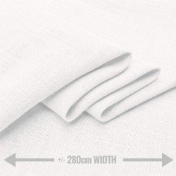 Leinenstoff (280cm Breit) Ecru