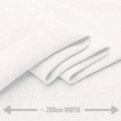 Tessuto Lino (280cm Largo) Ecru