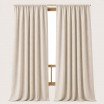 Linnen Stof (280cm Breed) Licht Beige - (Linnen Stof Enzymwashed)
