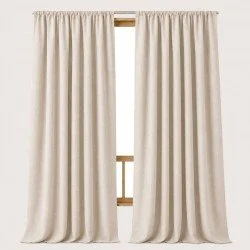 Linen Fabric (280cm Wide) Light Beige Linen Fabric (280cm Wide) Light Beige
