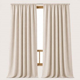Leinenstoff (280cm Breit) Hellbeige