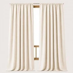 Hørstof Vasket (280cm Bred) Naturel Beige Hørstof Vasket (280cm Bred) Naturel Beige