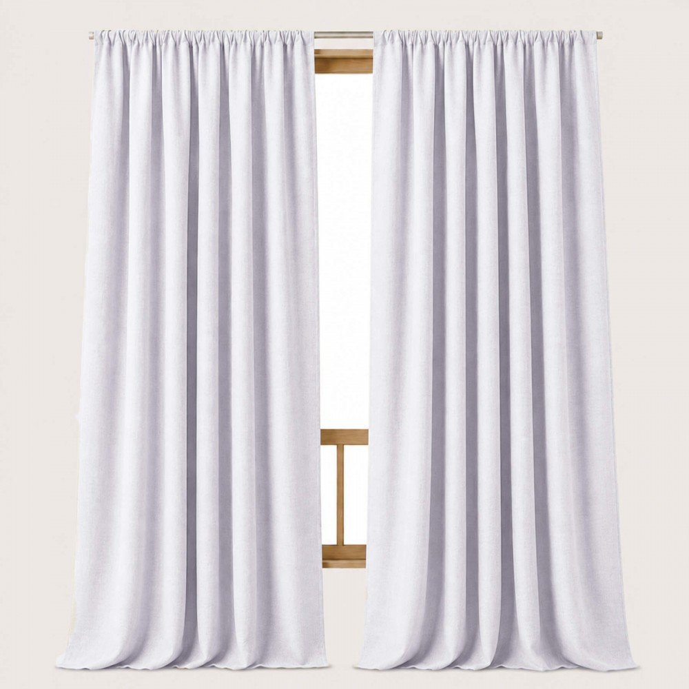 Hørstof Vasket Hvid – Enzymvasket Linned 280cm Bred Hørstof Vasket (280cm Bred) Hvid - (Hørstof Enzymwashed)