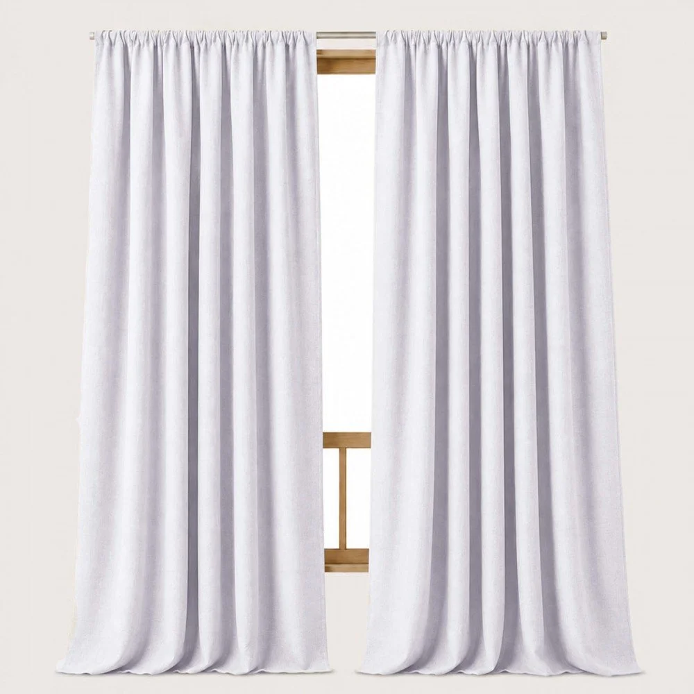 Leinenstoff Weiß 280 cm Breit – Enzymgewaschen & Weich Leinenstoff (280cm Breit) Weiß - (Leinenstoffe Enzymwashed)