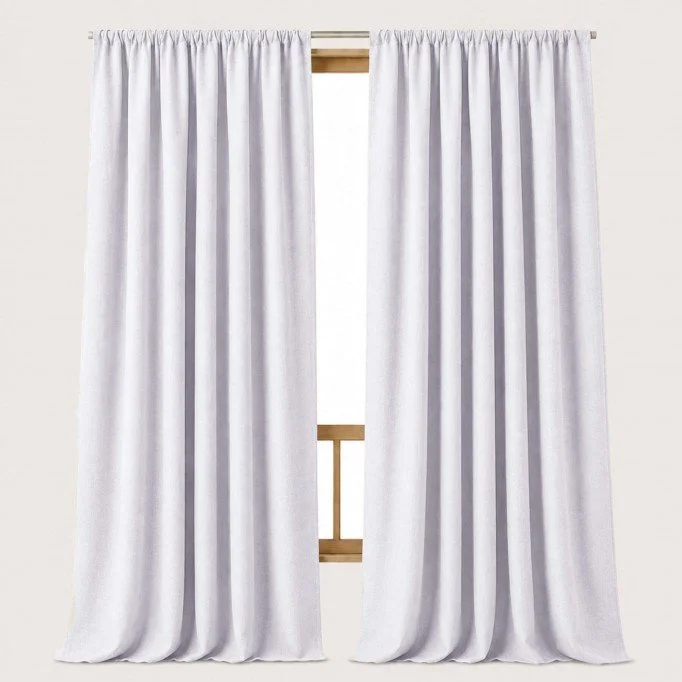 Linnen Stof Wit – Enzymwashed, 280 cm Breed (235 g/m²) Linnen Stof (280cm Breed) Wit - (Linnen Stof Enzymwashed)