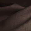 Linen Fabric (Enzymwashed) Dark Brown