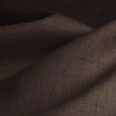 Linen Fabric (Enzymwashed) Dark Brown