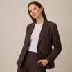Linen Fabric (Enzymwashed) Dark Brown Linen Fabric (Enzymwashed) Dark Brown - (Linen Fabric Enzymwashed)