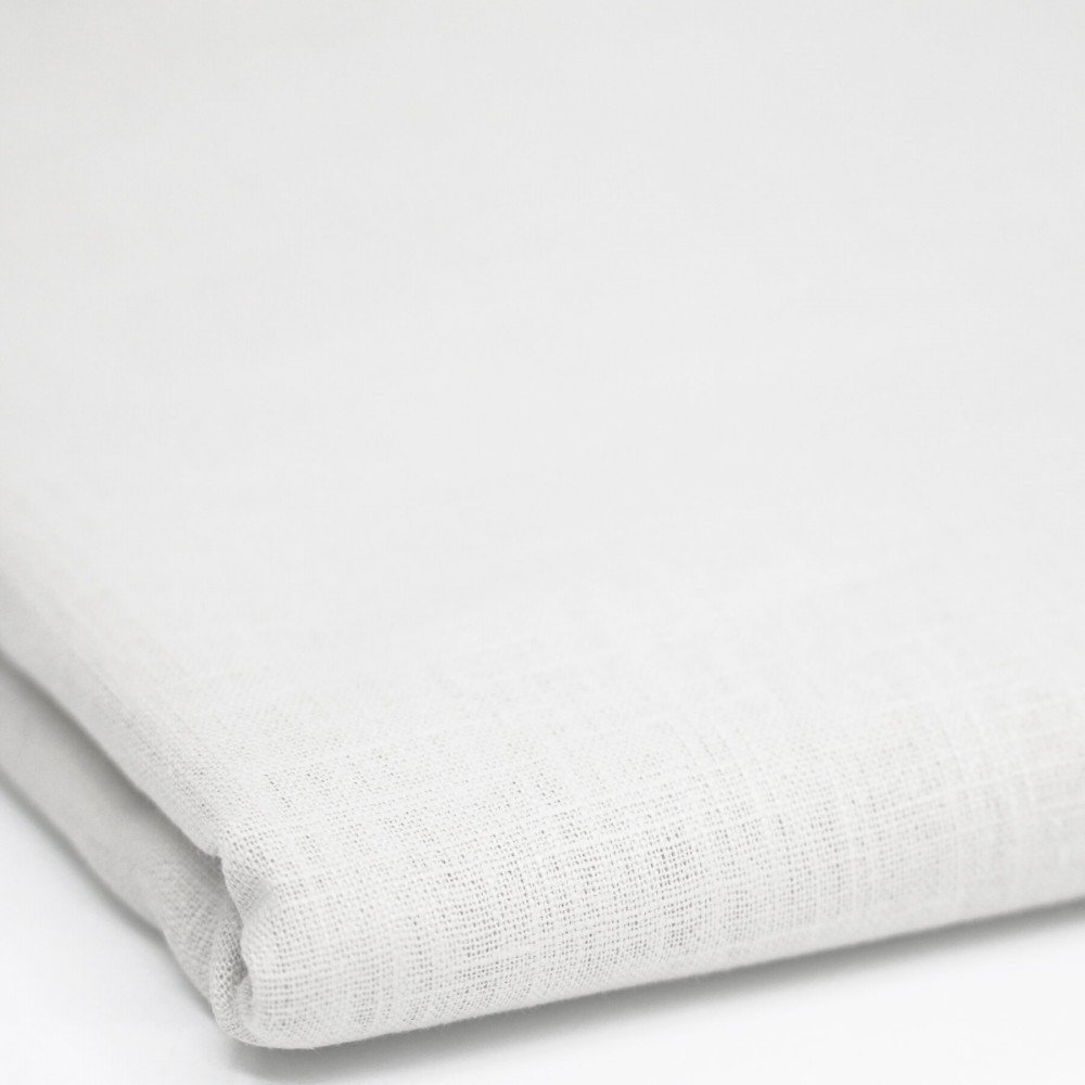 Tissu Lin (Enzymwashed) Coupon De 2 Mètres Écru