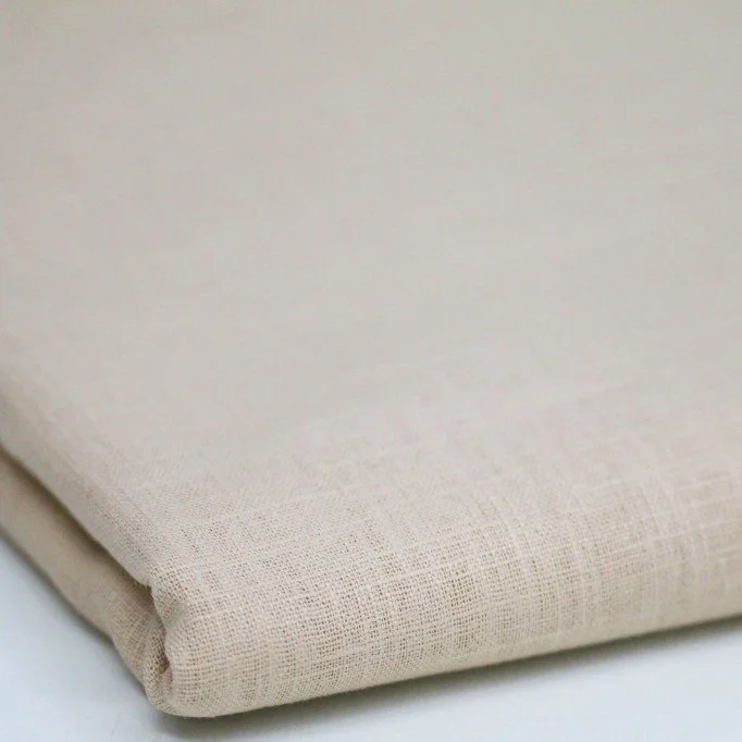 Linnen Stof Coupon 2 Meter Licht Beige Linnen Stof (Enzymwashed) Coupon 2 Meter Licht Beige - (Stoffen Goedkoop)