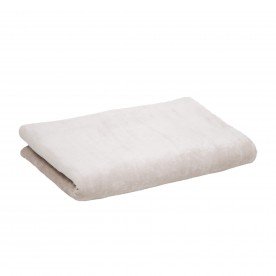 Tissu Nicky Velour Coupon De 2 Mètres Beige Clair